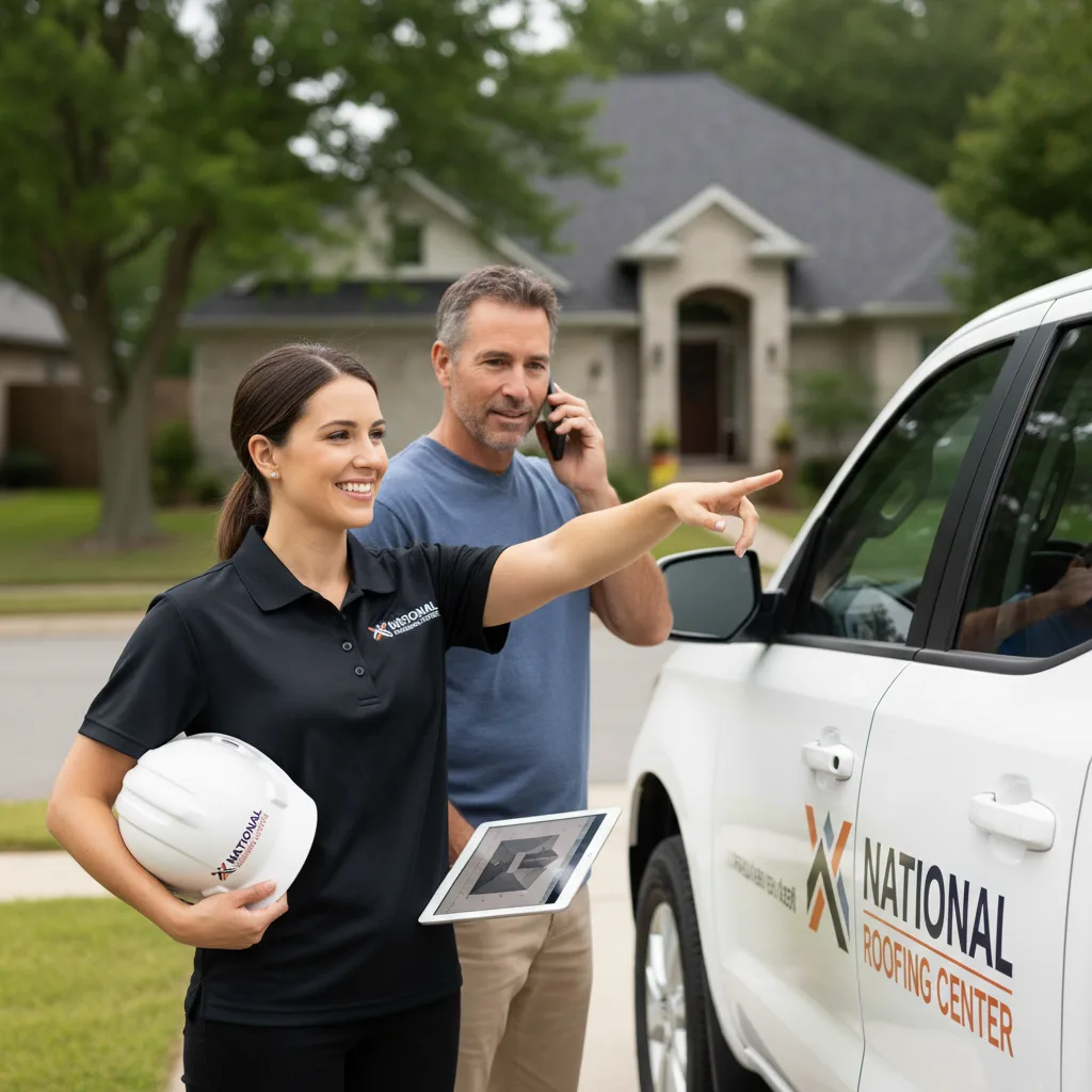 National Roofing Center customer support in Redding